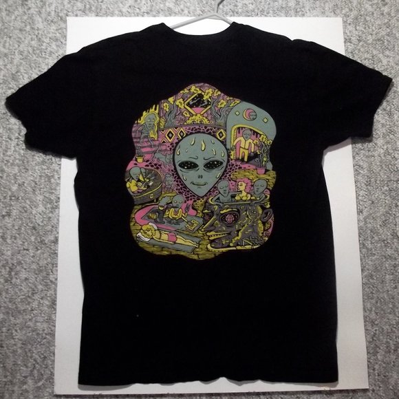 Killer Acid No Bad Trips T-Shirt Size M Black - Picture 3 of 3